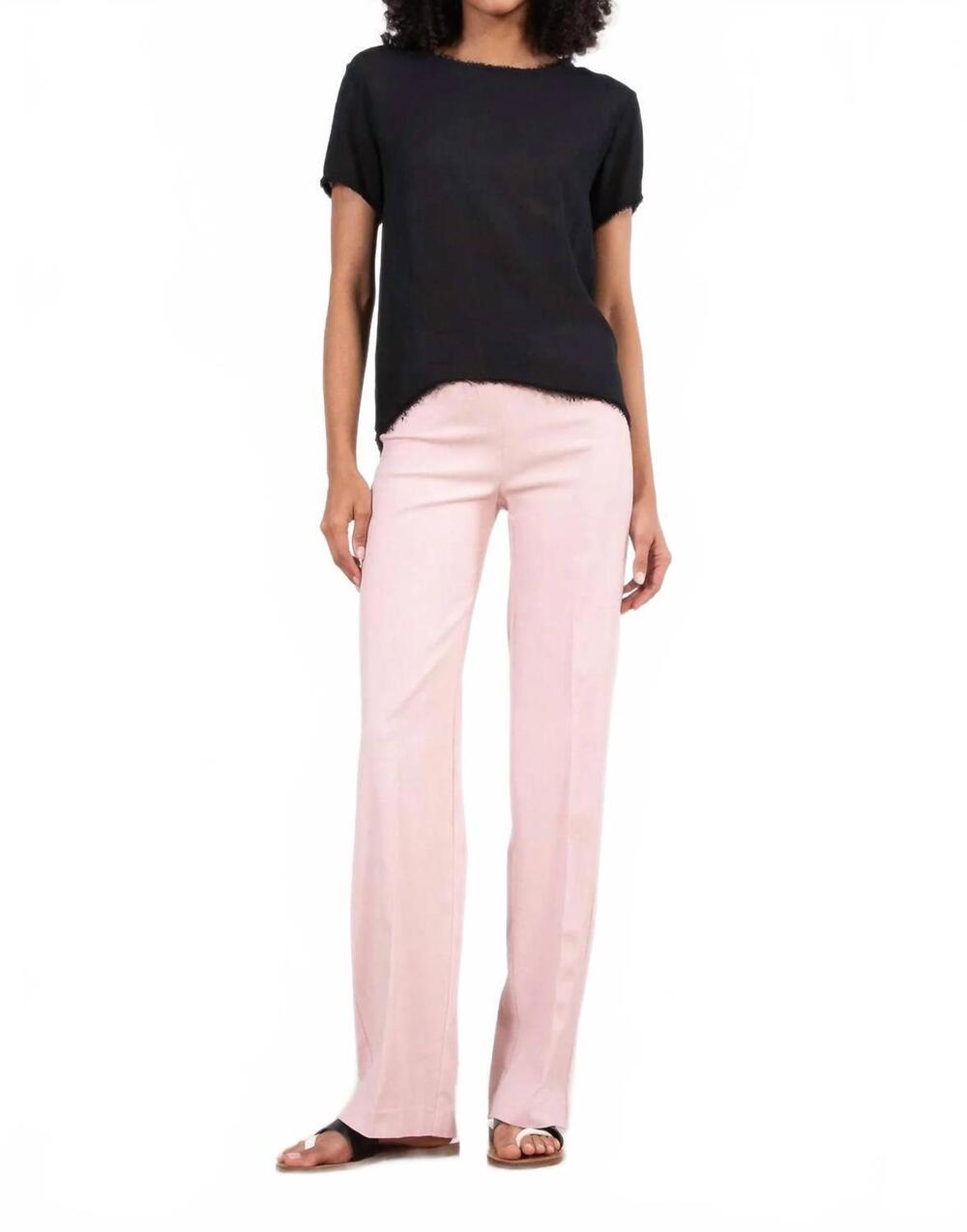 NEW AVENUE MONTAIGNE women's the flavia pant in red screen